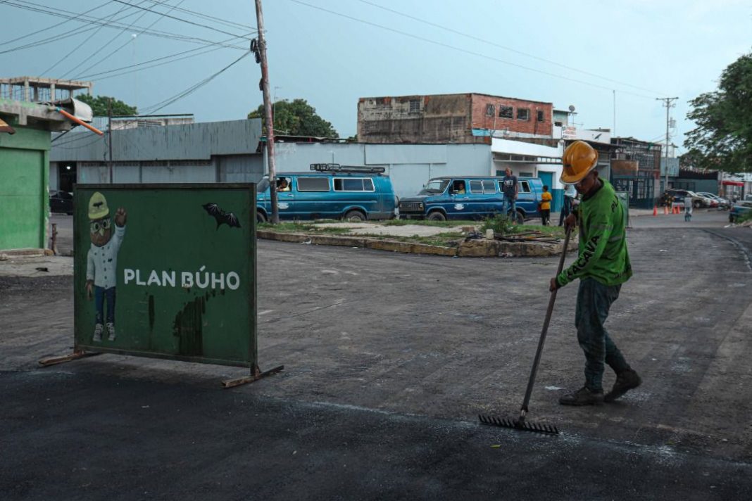 labores de asfaltado