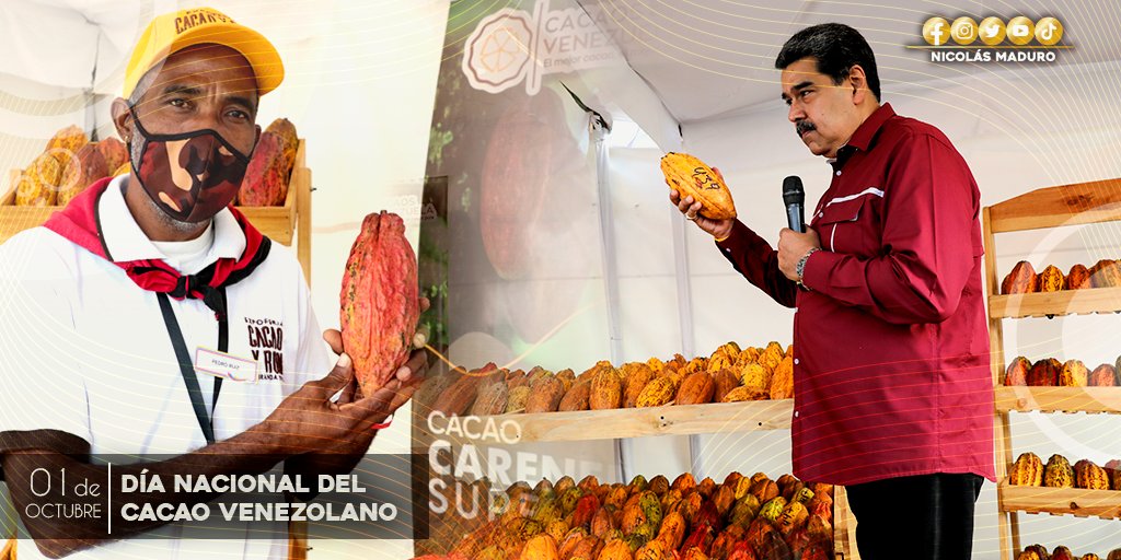 Día Nacional del Cacao Venezolano-Maduro Día Nacional del Cacao Venezolano-Maduro