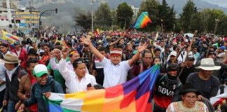 Protestas en Ecuador