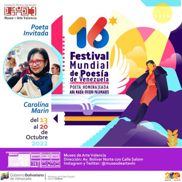 Festival Mundial de Poesía-Carabobo-Carolina Marín