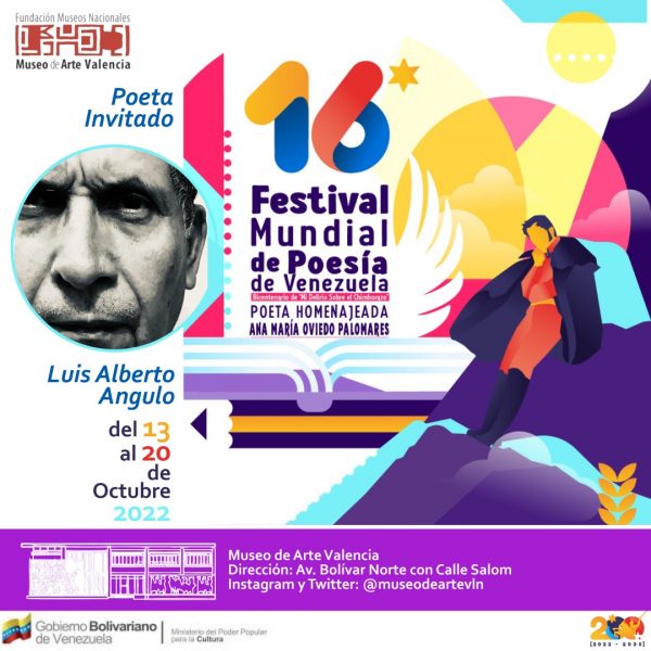 Festival Mundial de Poesía-Luis Alberto Angulo
