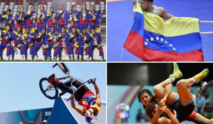 atletas Presidente Maduro felicitó a atletas