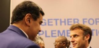 Maduro y Macrón