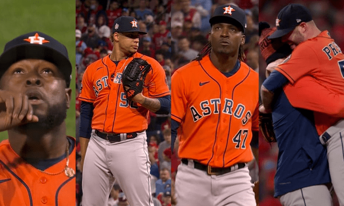 Javier, Abreu, Montero y Pressly