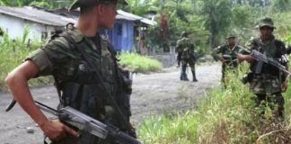 Enfrentamiento en Putumayo