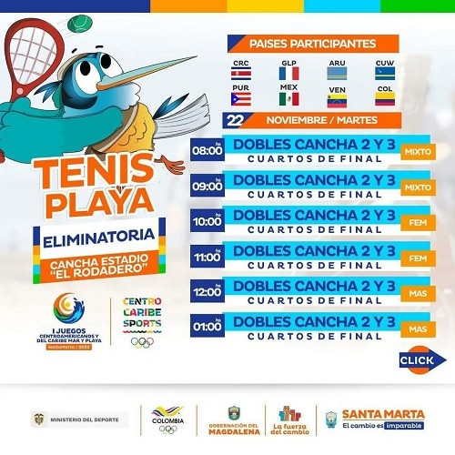 tenis Tenis de playa venezolano