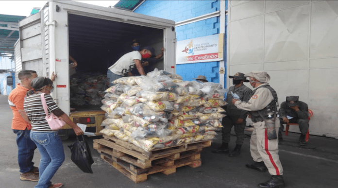 Carabobo: Familias de Bases de Misiones son favorecidas con alimentos