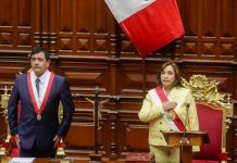 Dina Boluarte es juramentada como presidenta de Perú