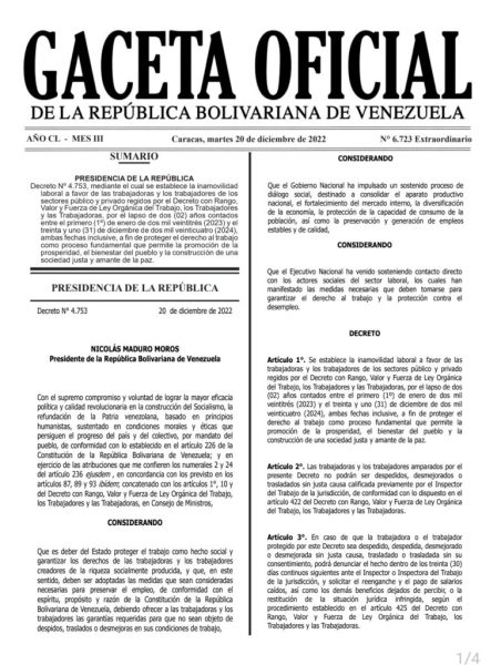 GACETA