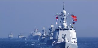Russia-China ejercicios navales 2