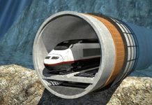 Primer túnel férreo submarino