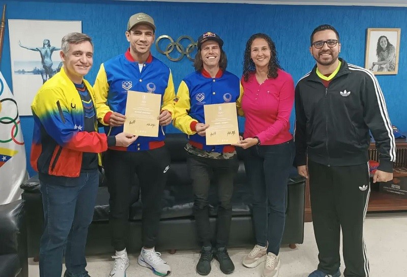 beca Rubén Limardo y Daniel Dhers