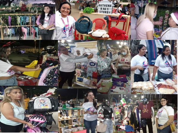 Emprendesores de Los Guayos mostraron sus productos al público.