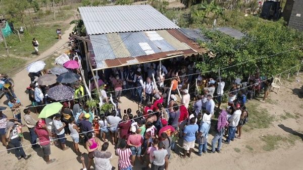 Familia Arauca Familias confinadas en Arauca