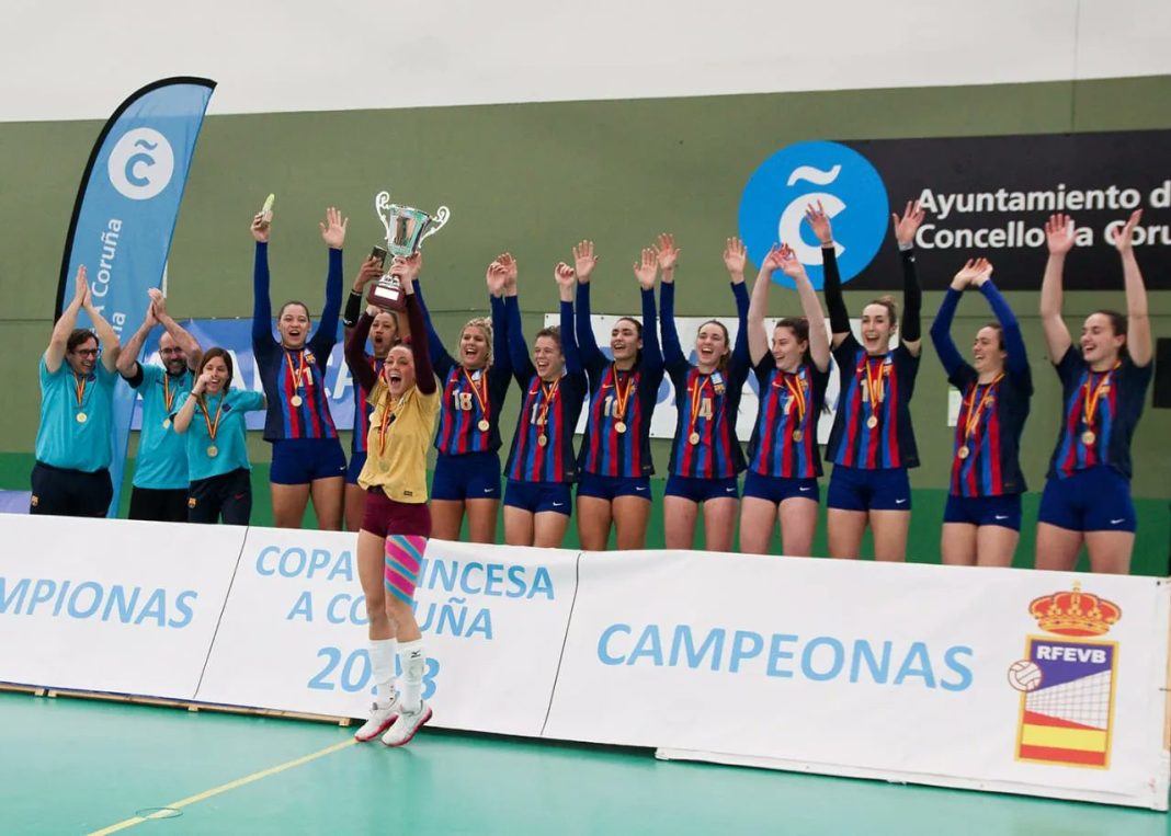 campeonas-Barcelona CVB-Meriyen Serrano-Juliennis Regalado