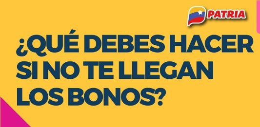 Bonos del Carnet de la Patria