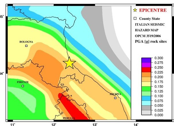 Italia registró un terremoto