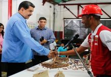 Maduro afirma que consolidarán esfuerzos para el crecimiento económico