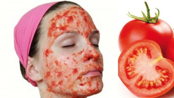 mascarilla de tomate para la piel