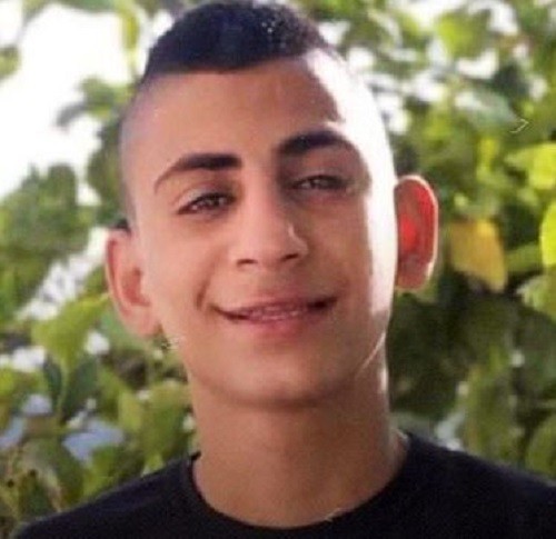 palestino Asesinan a niño palestino