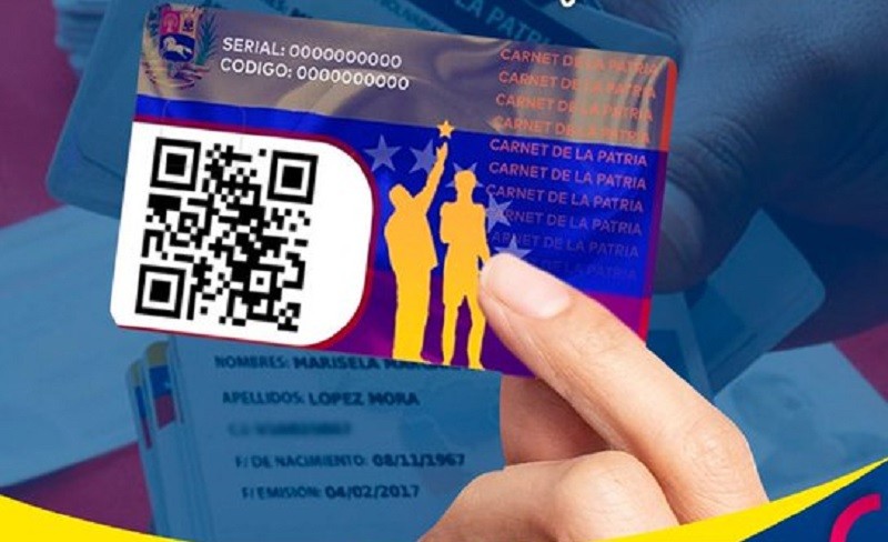 patria Eficiencia del Carnet de la Patria