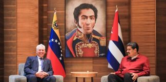 Reunión con el presidente de Cuba