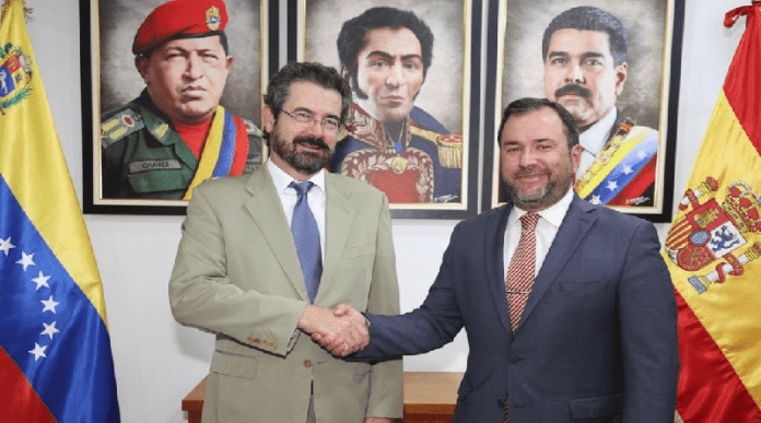 Canciller Yván Gil y embajador de España trazan líneas de trabajo conjuntas