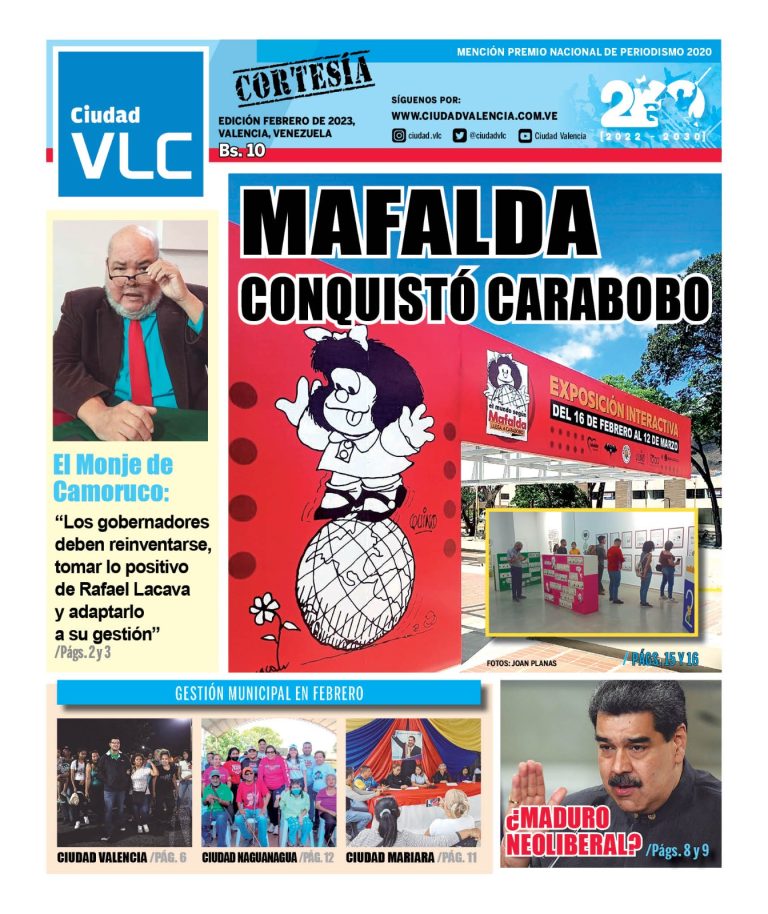 Descarga la edición de febrero de Ciudad Valencia. ¡No te la pierdas!