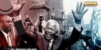 La liberación de Nelson Mandela