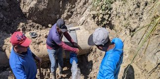 Nueva aducción de agua potable