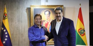 Presidente Maduro con el presidente de Bolivia, Luis Arce