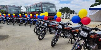 Entregan 70 unidades Yutong en el IV aniversario de la Gran Misión Transporte Venezuela