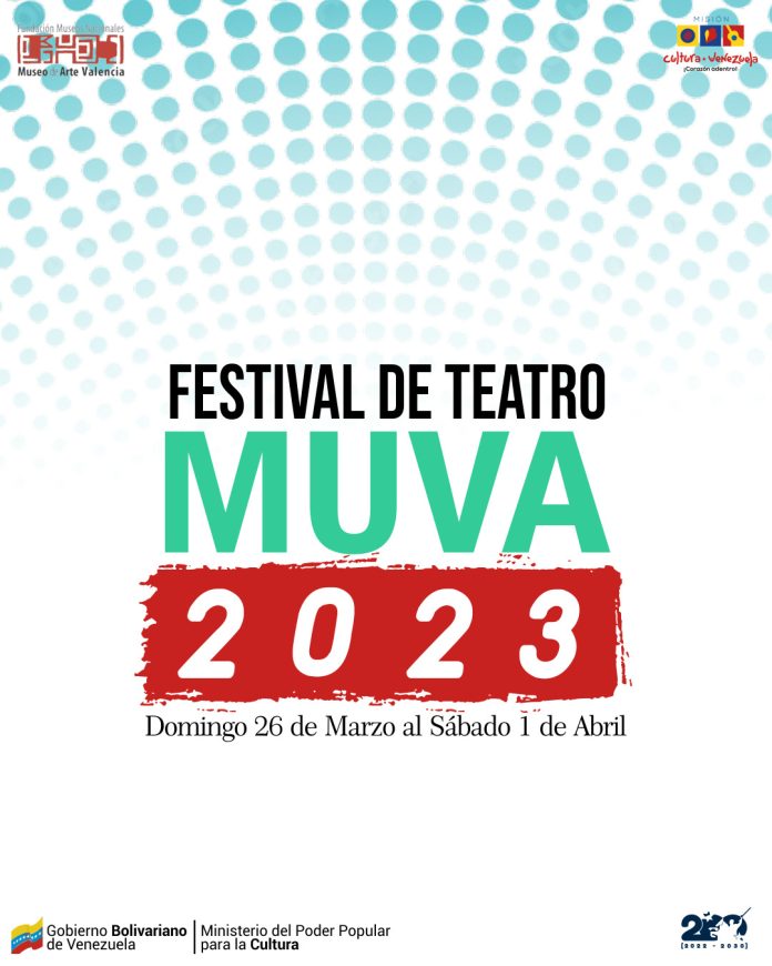 Festival de Teatro MUVA 2023, del domingo 26 de marzo al sábado 1 de abril