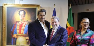 Presidente Maduro con Ralph Gonsalves, Primer Ministro de San Vicente y Las Granadinas