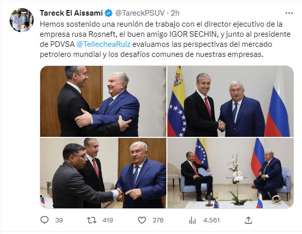 Venezuela-Rusia-acuerdos-producción-petróleo