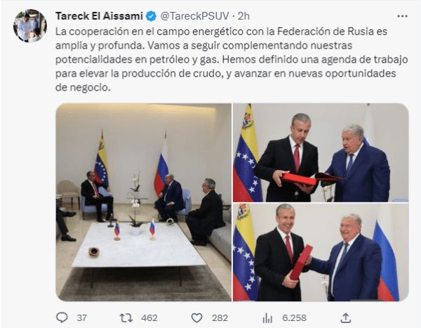 Venezuela-Rusia-acuerdos-producción-petróleo