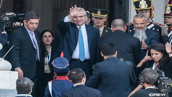 El presidente argentino