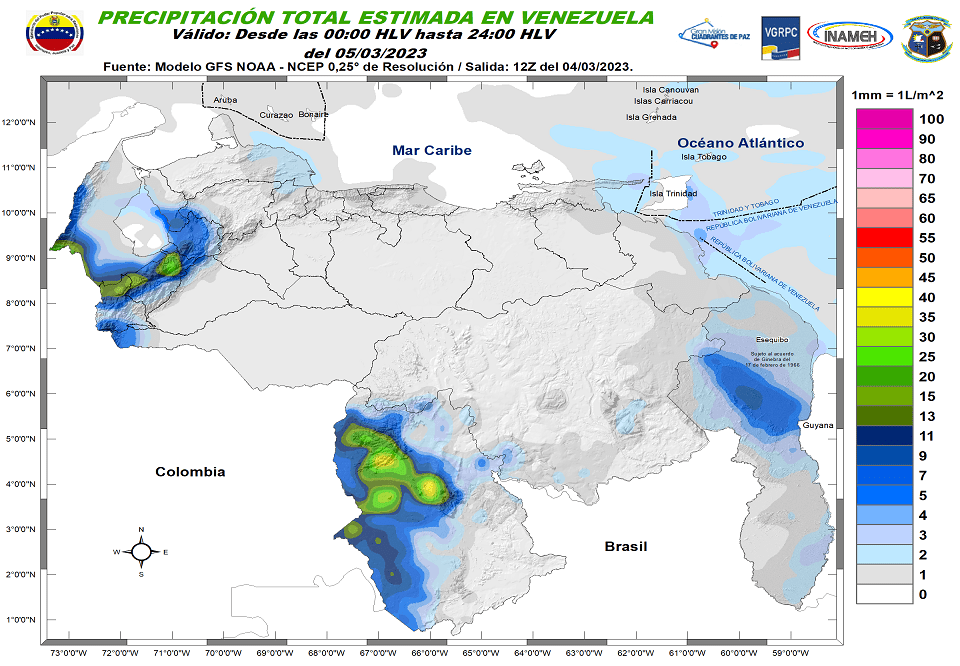 clima 5 marzo Inameh 5 de marzo 2023