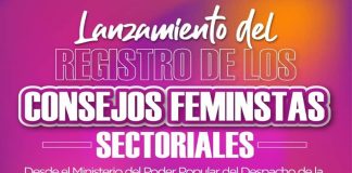 Inician lanzamiento del Registro de Consejos Feministas en áreas laborales
