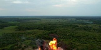 Destruyen seis campamentos en frontera colombo-venezolana