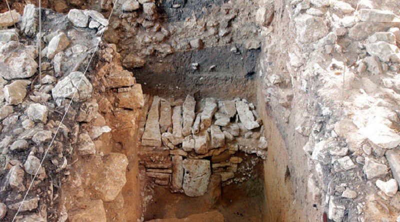 Cámara funeraria maya