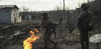 Bombardeo ucraniano en Kursk