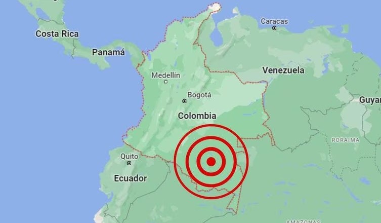 Sismo en Colombia