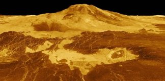 Actividad volcánica en Venus