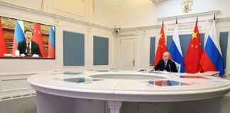 Vladimir Putin felicitó a Xi Jinping