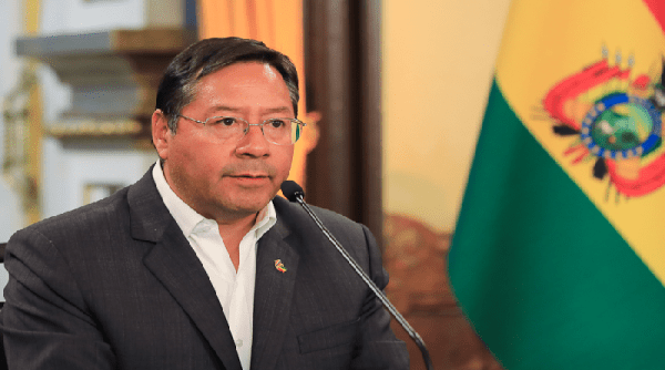 Luis Arce, presidente de Bolivia