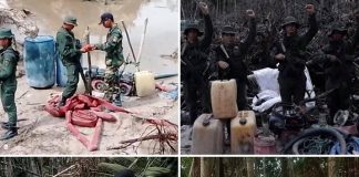 FANB-Parque Nacional Yacapana-delincuentes-equipamiento destruido 2