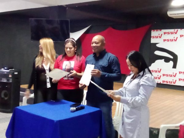 Autoridades presentes