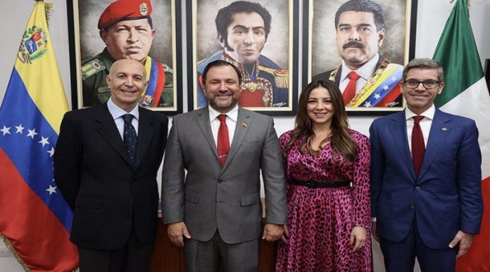 Venezuela e Italia revisan agenda para potenciar las relaciones