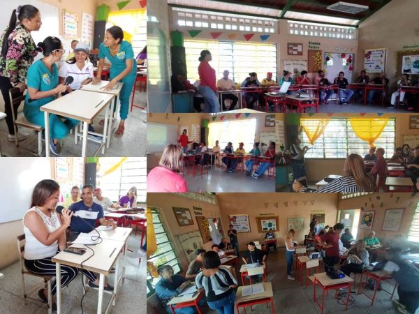 Facilitadores profesionales de la comunicación dictaron talleres para comunicadores populares.